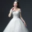 Luxury / Gorgeous White Wedding Dresses 2018 A-Line / Princess Off-The-Shoulder Short Sleeve Backless Appliques Lace Beading Glitter Tulle Ruffle Cathedral Train
