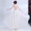 Modern / Fashion Blushing Pink See-through Summer Evening Dresses  2018 A-Line / Princess Scoop Neck Sleeveless Appliques Butterfly Floor-Length / Long Ruffle Formal Dresses