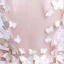 Modern / Fashion Blushing Pink See-through Summer Evening Dresses  2018 A-Line / Princess Scoop Neck Sleeveless Appliques Butterfly Floor-Length / Long Ruffle Formal Dresses