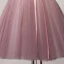 Chic / Beautiful Pearl Pink Party Dresses 2017 Ball Gown Off-The-Shoulder 1/2 Sleeves Appliques Lace Beading Crystal Sash Short Ruffle Backless Formal Dresses