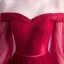 Chic / Beautiful Burgundy Evening Dresses  2018 A-Line / Princess Off-The-Shoulder Long Sleeve Sash Chapel Train Ruffle Backless Formal Dresses