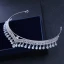 Classic Silver Wedding Tiara 2018 Metal Rhinestone Accessories