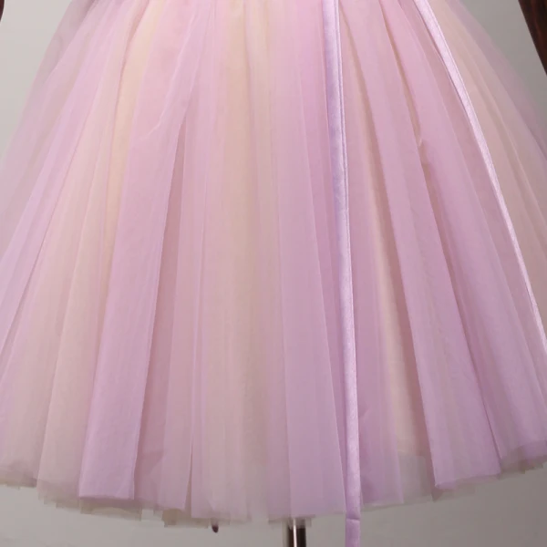 Schöne Lila Heimkehr Abiballkleider 2017 Ballkleid Off Shoulder 1/2 Ärmel Applikationen Mit Spitze Perlenstickerei Kristall Pailletten Perle Stoffgürtel Kurze Rüschen Rückenfreies Festliche Kleider