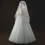 Chic / Beautiful Ivory Wedding Dresses 2018 Ball Gown See-through Scoop Neck Short Sleeve Backless Appliques Lace Rhinestone Beading Floor-Length / Long Ruffle
