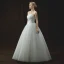 Simple Ivoire Robe De Mariée 2018 Princesse Unique Bustier Sans Manches Dos Nu Longue Volants