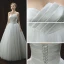 Simple Ivoire Robe De Mariée 2018 Princesse Unique Bustier Sans Manches Dos Nu Longue Volants