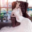 Illusion Champagne See-through Wedding Dresses 2018 Trumpet / Mermaid Scoop Neck Cap Sleeves Backless Appliques Pierced Lace Court Train Ruffle