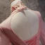 Chinese style Blushing Pink Prom Dresses 2017 Ball Gown High Neck Long Sleeve Appliques Flower Pearl Sash Floor-Length / Long Ruffle Backless Formal Dresses