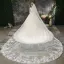 Romantic Chic / Beautiful Church Wedding Dresses 2017 Lace Appliques Pearl Sequins Backless Long Sleeve Scoop Neck Cathedral Train Champagne Ball Gown