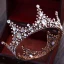Vintage / Retro Silver Rhinestone Tiara 2018 Metal Wedding Accessories