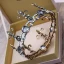 Vintage Svart Tiara 2018 Metall Rhinestone Bryllup Tilbehør