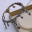 Vintage Barokowy Czarne Tiara 2018 Metal Rhinestone Kryształ Ślub Akcesoria