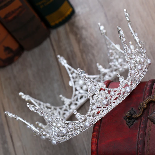 Luxe Argenté Tiare 2018 Métal Perle Faux Diamant Mariage Accessorize