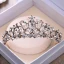 Vintage / Originale Noire Tiare 2018 Métal Faux Diamant Cristal Mariage Accessorize