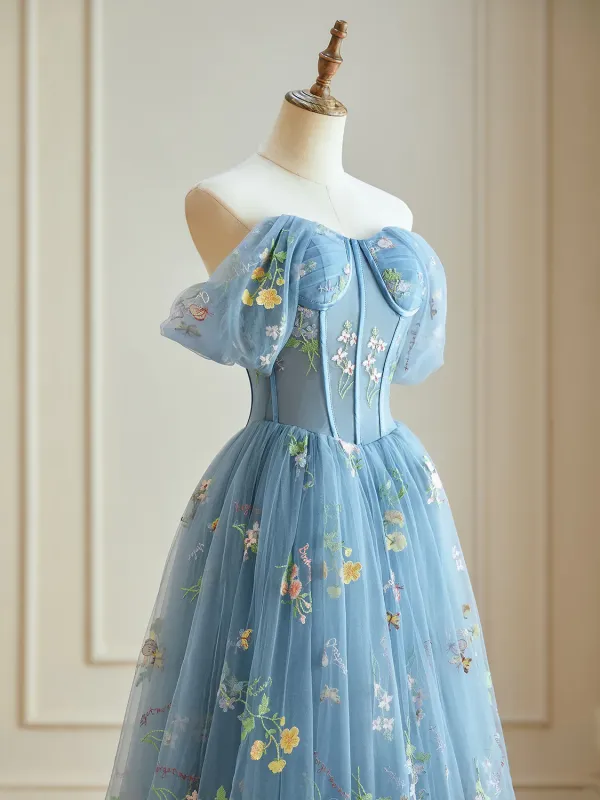 ワンピース THE TOE Bluebell tulle dress THE TOE BLUEBELL TULLE DRESS beige（THE TOÉ BLUEBELL TULLE