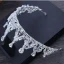 Luxury / Gorgeous Silver Tiara 2018 Metal Beading Crystal Rhinestone Wedding Accessories