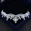 Sparkly Silver Tiara 2018 Metal Crystal Beading Rhinestone Accessories