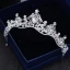 Sparkly Silver Tiara 2018 Metal Crystal Beading Rhinestone Accessories