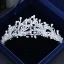 Chic / Belle Argenté Mariage Accessorize 2018 Métal Cristal Perlage Perle Faux Diamant Tiare