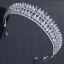Luksus Sølv Bryllup Tilbehør 2018 Metall Rhinestone Tiara