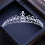 Modest / Simple Silver Accessories 2018 Metal Rhinestone Pearl Tiara