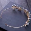 Simple Doré Mariage Accessoire Cheveux 2018 Métal Perle Faux Diamant Cristal Accessorize