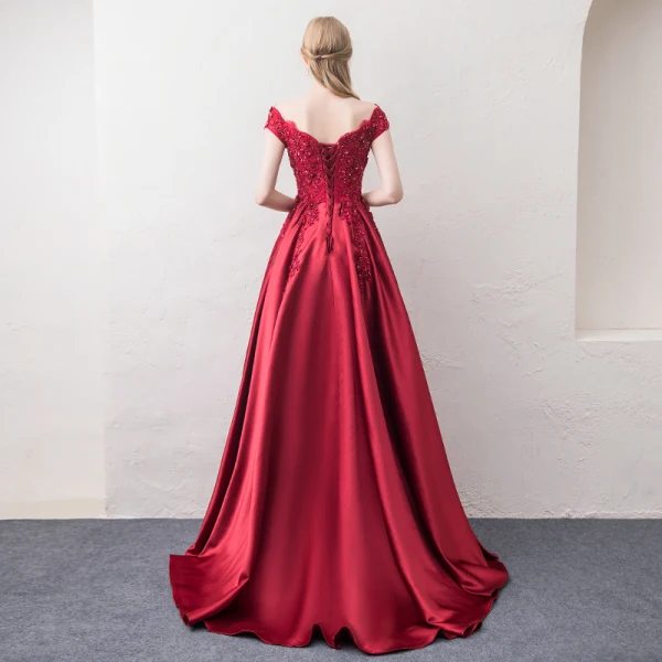 Robe Courte Forever 21 En Maille, Décolleté V, Bordeaux/noir, Taille S - NEUVE Avec étiquette