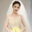Luxe Champagne Robe De Mariée 2018 Dos Nu Robe Boule Perlage Paillettes Bretelles Spaghetti Sans Manches Royal Train Mariage