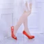 Charming Red Wedding Shoes 2019 Leather Pearl Rhinestone 10 cm Stiletto Heels Pointed Toe Wedding Pumps