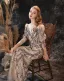 High-end Champagne Evening Dresses  2021 Trumpet / Mermaid Scoop Neck Beading Sequins Lace Flower 3/4 Sleeve Floor-Length / Long Evening Party Formal Dresses