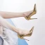 Chic / Beautiful Silver Evening Party Pumps 2019 Patent Leather 11 cm Stiletto Heels Pointed Toe Pumps