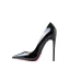 Classy Red Evening Party Pumps 2019 Patent Leather 12 cm Stiletto Heels Pointed Toe Pumps