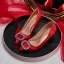 Classy Nude Wedding Shoes 2019 Leather Satin Rhinestone Bow 7 cm Stiletto Heels Pointed Toe Wedding Pumps