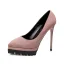 Stilig Kaki Kontors Pumps 2019 Mocka 12 cm Stilettklackar Spetsiga Pumps