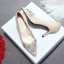 Chic / Belle Rouge Chaussure De Mariée 2020 Daim Faux Diamant 7 cm Talons Aiguilles À Bout Pointu Mariage Escarpins