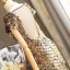 Sparkly Gold Evening Dresses  2018 Trumpet / Mermaid Sequins V-Neck Short Sleeve Floor-Length / Long Formal Dresses
