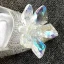 Glittrande Silver Askungen Brudskor 2018 Kristall Rhinestone Läder Spetsiga Högklackade