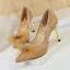 Charming Ivory Lace Wedding Shoes 2020 Bow Rhinestone 8 cm Stiletto Heels Pointed Toe Wedding Pumps