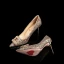 Glittrande Guld Glittriga / Glitter Brudskor 2020 Läder Rhinestone Paljetter 8 cm Stilettklackar Spetsiga Bröllop Pumps