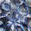 Vintage / Retro Navy Blue Prom Dresses 2020 A-Line / Princess Square Neckline Glitter Lace Flower Rhinestone Long Sleeve Backless Floor-Length / Long Formal Dresses