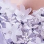 Charming Purple Evening Dresses  2020 A-Line / Princess Spaghetti Straps Beading Rhinestone Appliques Lace Flower Sleeveless Backless Floor-Length / Long Formal Dresses