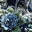 Vintage / Retro Royal Blue Prom Dresses 2020 A-Line / Princess High Neck Sequins Rhinestone Lace Flower Sleeveless Backless Floor-Length / Long Formal Dresses