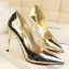 Chic / Belle Bronze Club de carnaval Escarpins 2020 Cuir Verni 9 cm Talons Aiguilles À Bout Pointu Escarpins