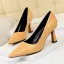 Modest / Simple Red Street Wear Pumps 2020 Snakeskin Print 7 cm Stiletto Heels Pointed Toe Pumps