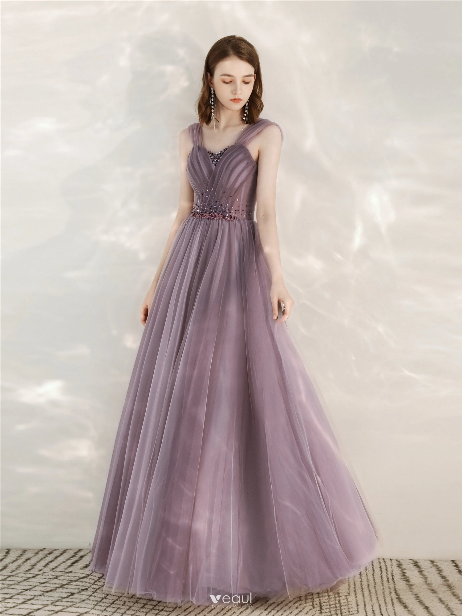 Light purple formal on sale dresses