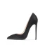 Modest / Simple Black Office OL Pumps 2020 12 cm Stiletto Heels Pointed Toe Pumps