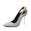 Prisvärd Röd Casual Mocka Pumps 2020 10 cm Stilettklackar Spetsiga Pumps