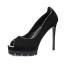 Modest / Simple Red Street Wear Suede Womens Shoes 2020 12 cm Stiletto Heels Open / Peep Toe High Heels