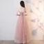 Élégant Nues Robe De Soirée 2018 Princesse En Dentelle Appliques Perle Faux Diamant Une épaule Dos Nu Sans Manches Longueur Cheville Robe De Ceremonie