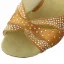 Chic / Beautiful Bronze Rhinestone Prom Latin Dance Shoes 2021 7 cm Stiletto Heels Open / Peep Toe Womens Sandals High Heels